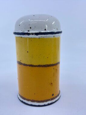 vintage stonehenge midwinter "sun" ceramic salt shaker only made in england